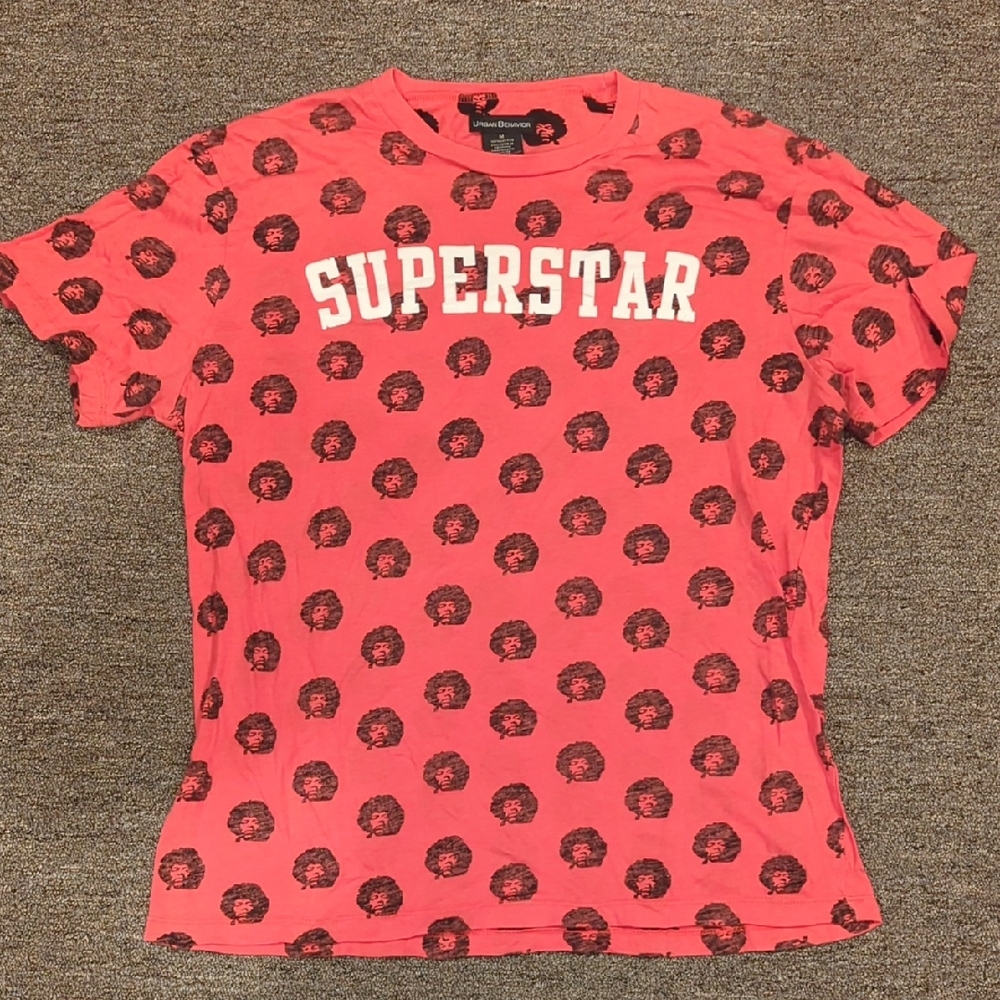 Urban Behavior Red Graphic T-Shirt